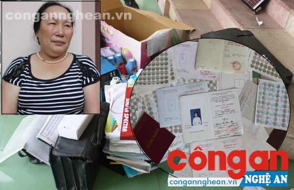 Triệt xóa đường dây làm giả tài liệu, con dấu của cơ quan, tổ chức