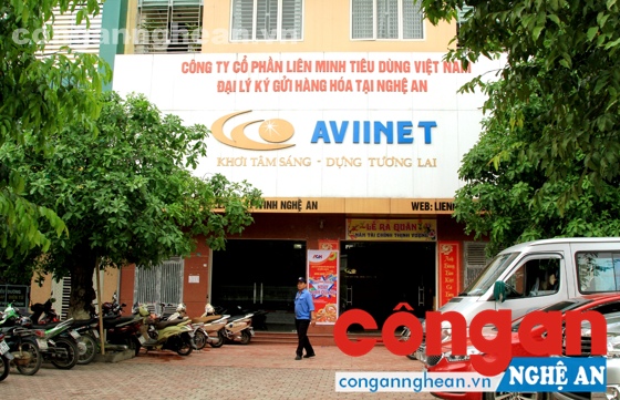 Trụ sở Công ty Liên minh tiêu dùng Việt Nam tại Nghệ An