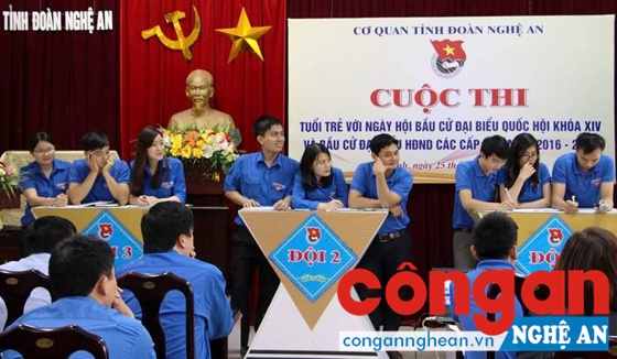 Hưởng ứng cuộc thi trực tuyến tìm hiểu về bầu cử