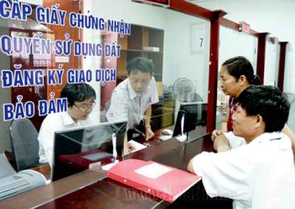Người dân ít hài lòng nhất khi làm thủ tục nhà đất