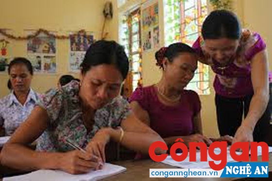 Để cái chữ đến với phụ nữ vùng cao