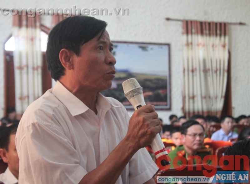 Cử tri huyện Anh Sơn mong muốn tăng cường các đề xuất trước Quốc hội