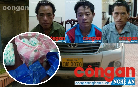 Chặt đứt đường dây mua bán ma túy tổng hợp số lượng lớn từ Lào về Nghệ An