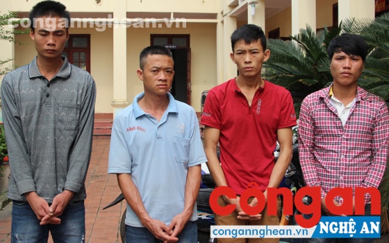 Các đối tượng liên quan đến hành vi trộm tài sản trong 2 chuyên án
