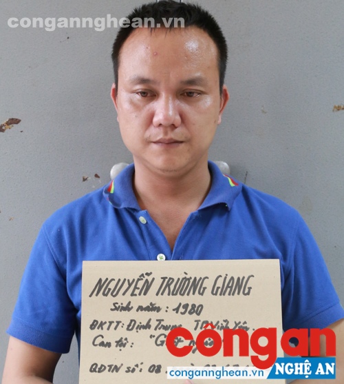 Đối tượng Nguyễn Trường Giang