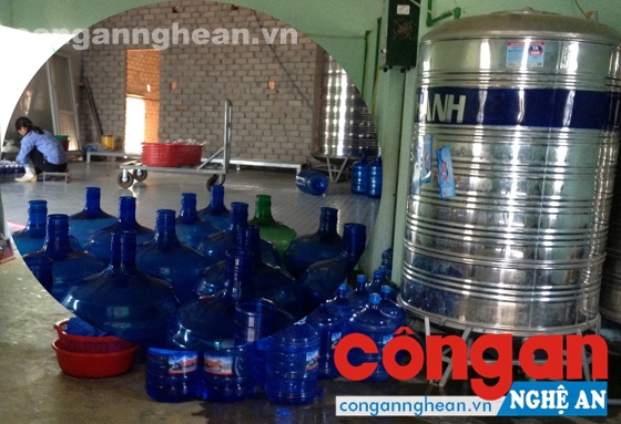 Nghệ An: Siết chặt quản lý các cơ sở nước đóng chai
