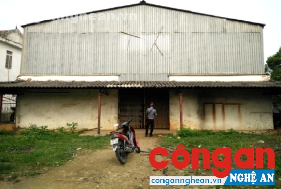Chợ Mậu Đức, huyện Con Cuông xây xong bị bỏ hoang