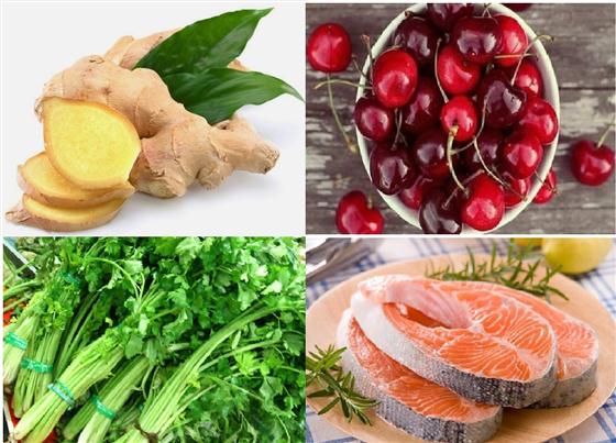 Những phương thuốc giảm đau từ thực phẩm