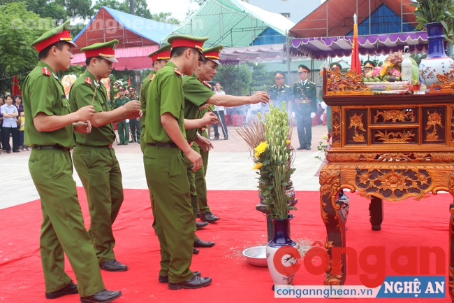 Đoàn đại biểu Cảnh sát PCCC