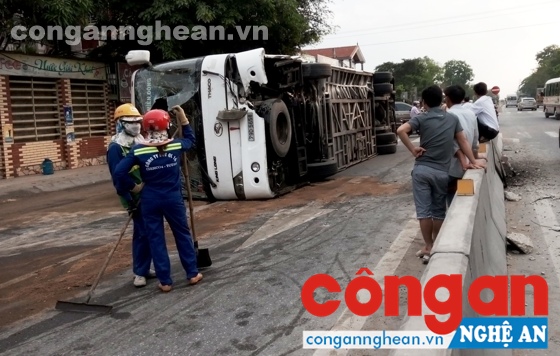 Hiện trường vụ tai nạn
