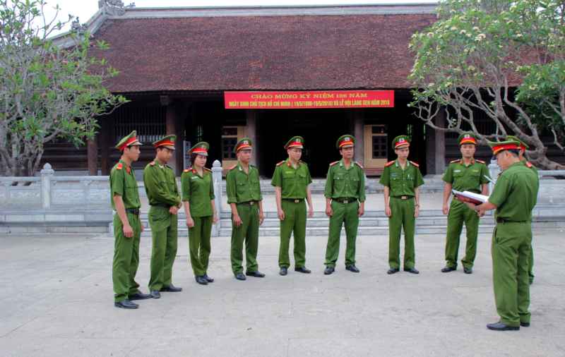 Đảm bảo an toàn các hoạt động kỉ niệm ngày sinh nhật Bác