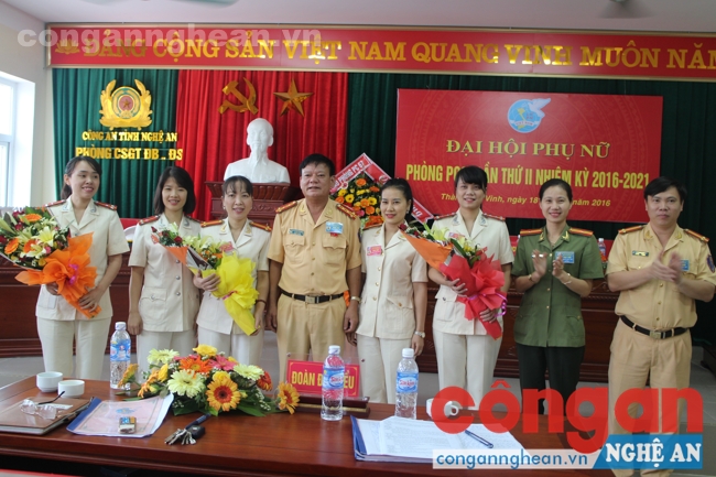 Đại hội phụ nữ Phòng CSGT nhiệm kỳ 2016 – 2021