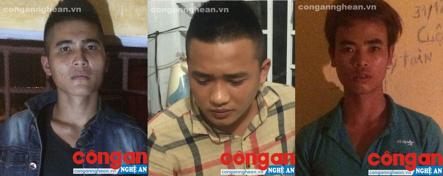 3 đối tượng bị bắt giữ