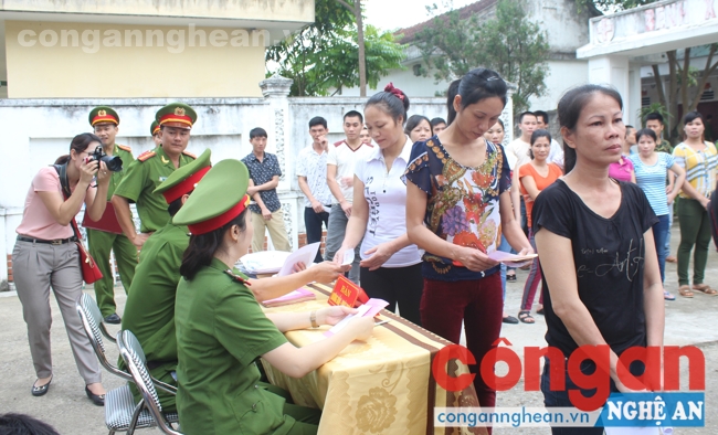 Công an Nghệ An: Tổ chức cho người bị tạm giam, tạm giữ bầu cử