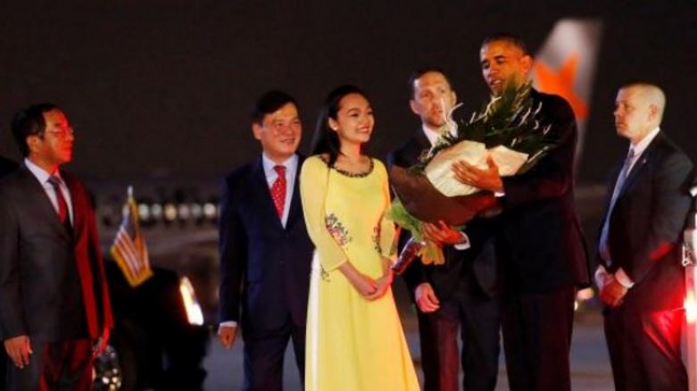 Tổng thống Obama đến Hà Nội