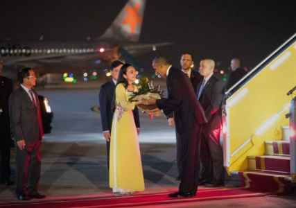Ông Obama được chứng kiến cảm xúc dạt dào khi đến Việt Nam