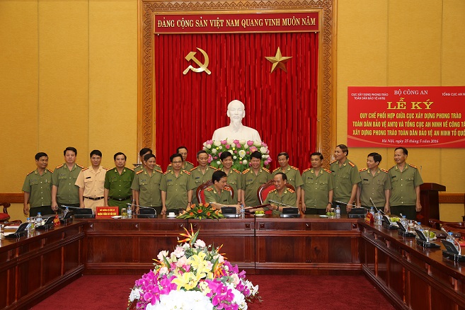 Phối hợp xây dựng phong trào TDBVANTQ trong tình hình mới
