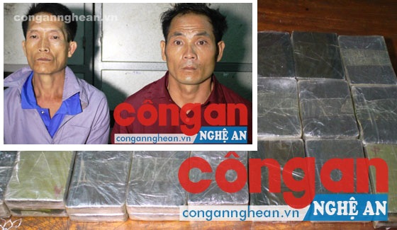 Nghệ An: Triệt phá đường dây buôn ma túy, thu giữ 50 bánh hêrôin