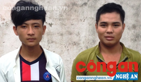 Các đối tượng trong vụ trộm