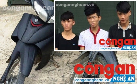 Nhóm thanh niên 9x trộm 2 xe máy