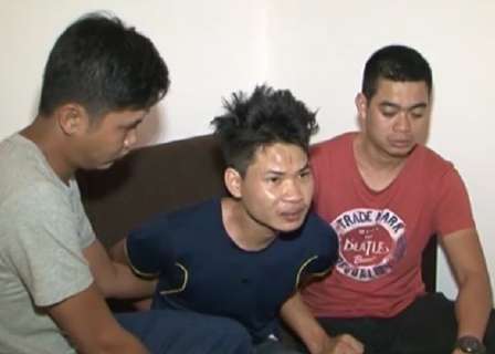 Giải cứu an toàn cô gái bị nam thanh niên dùng dao khống chế