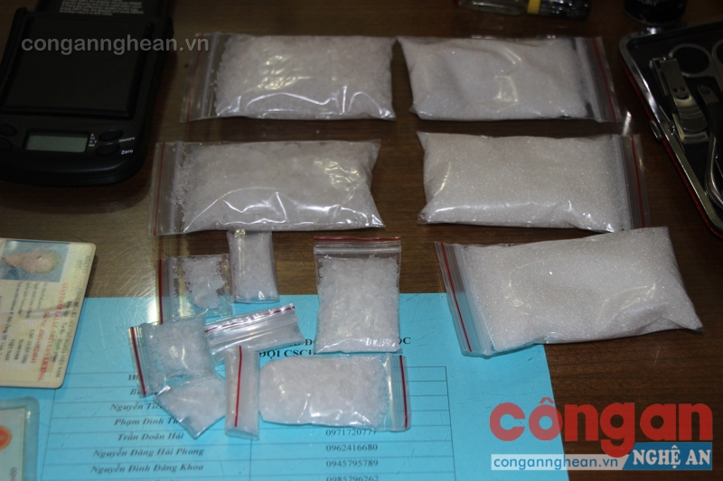 Số tang vật thu giữ của đối tượng