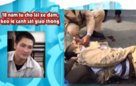 18 năm tù cho kẻ cố tình giết Cảnh sát giao thông