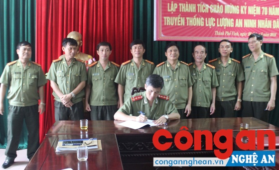 Phòng An ninh Kinh tế Công an Nghệ An: Trách nhiệm, kỷ cương và hiệu quả