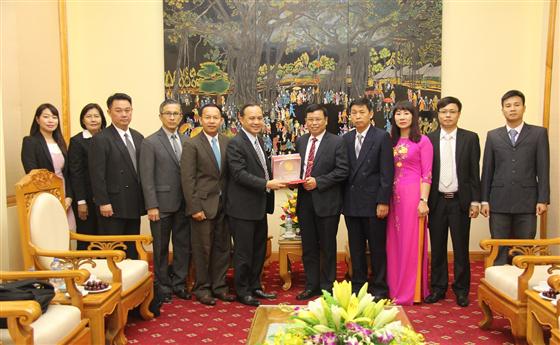 Văn phòng Bộ Công an tiếp Đoàn Ủy ban nghiên cứu Cảnh sát Hoàng gia Thái Lan