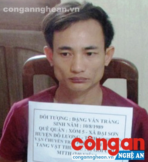 Đối tượng Đặng Văn Tráng