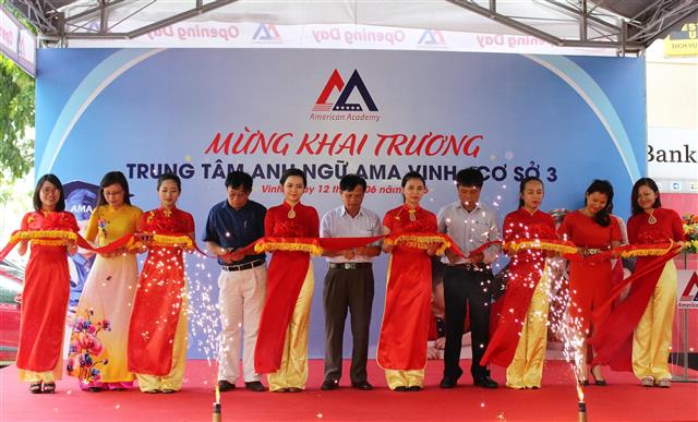 Khai trương Trung tâm Anh ngữ AMA cơ sở 3