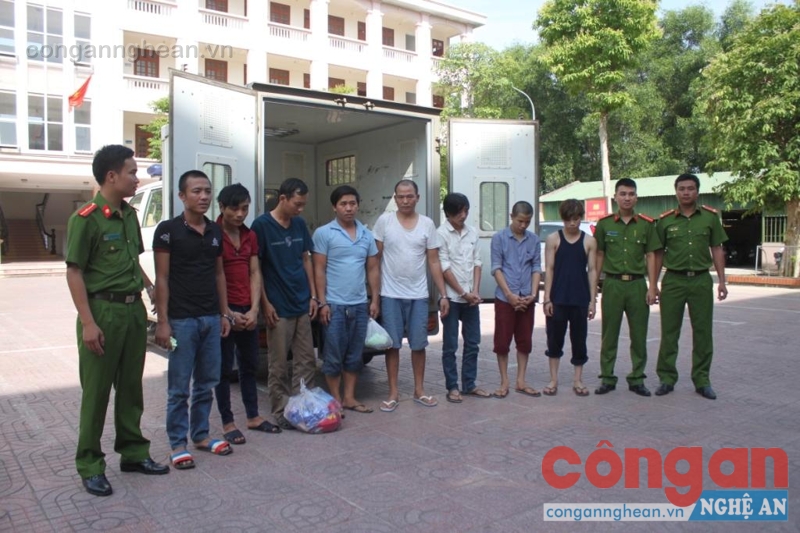 Công an Nghệ An: Vào miền Nam bắt 8 đối tượng truy nã