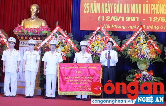 Báo An ninh Hải Phòng kỷ niệm 25 năm ngày thành lập