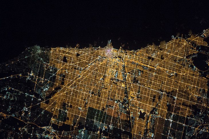 Chicago (Mỹ) về đêm, ngày 5/4.