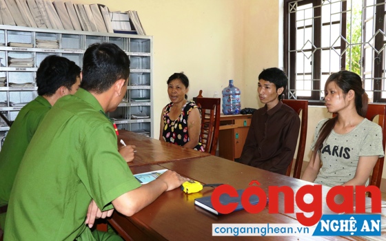 Các đối tượng tại cơ quan điều tra