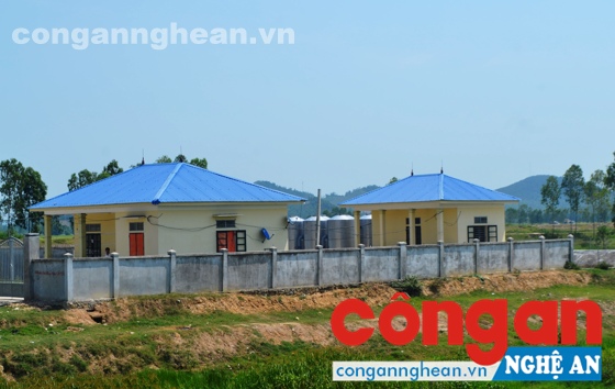 Dù đã quá thời gian dự kiến hoàn thành nhưng đến nay, Nhà máy nước xã Đô Thành mới vận hành thử