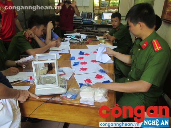 số ma túy bị thu giữ