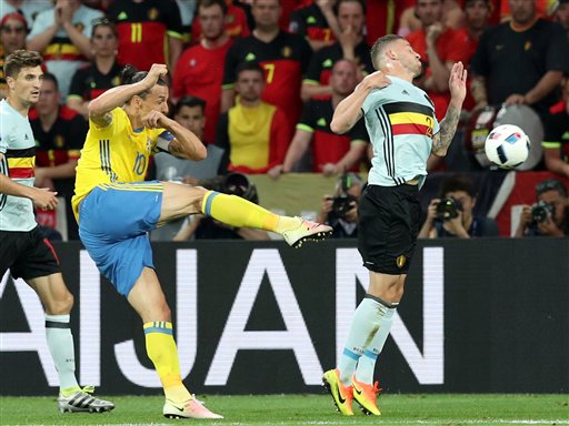 Thụy Điển - Bỉ: Đoạn kết buồn của Ibrahimovic