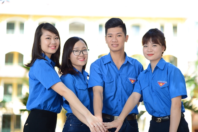 Xung kích, tình nguyện trong màu áo xanh của Đoàn.