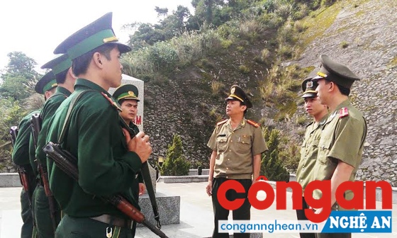Phòng An ninh Điều tra phối hợp với Bộ đội biên phòng đảm bảo ANTT khu vực biên giới