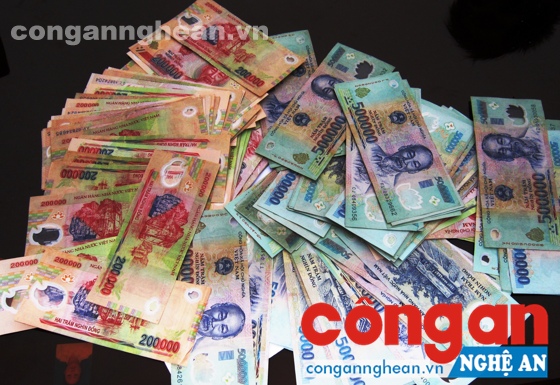 Tang vật trong vụ việc.