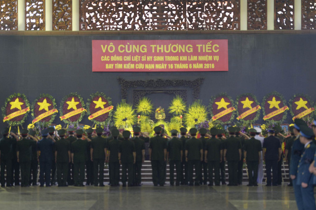 Truy điệu 9 quân nhân phi hành đoàn CASA-212