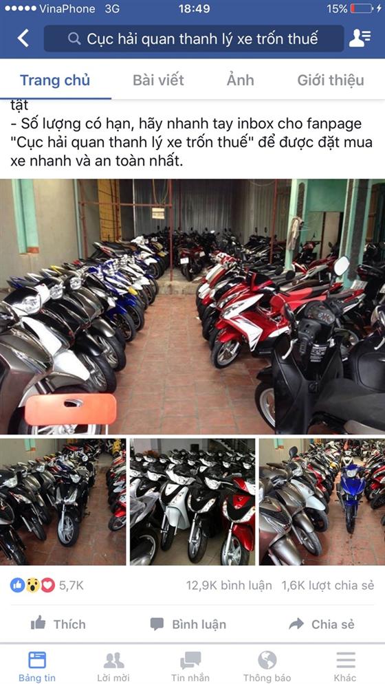  Hình ảnh các loại xe mới được các đối tượng dùng để lừa đảo. Số lượt Like (thích) đã lên đến gần 6.000 người. Số lượt người bình luận lên đến gần 13 nghìn người.