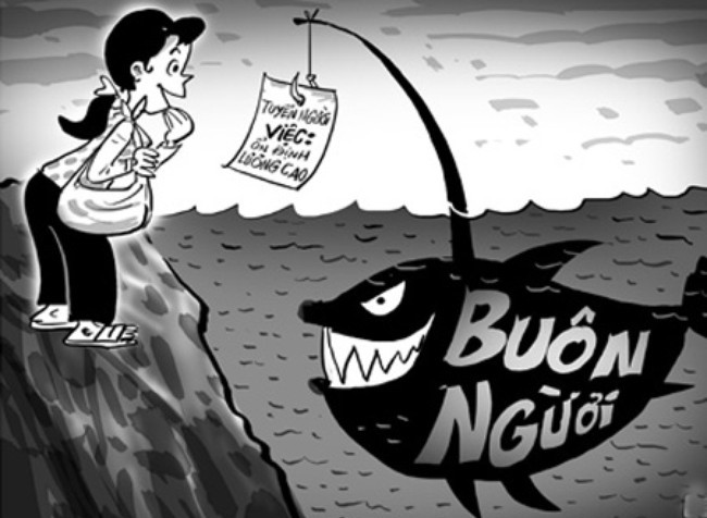 Bị bắt vì lừa gái bản bán ra nước ngoài