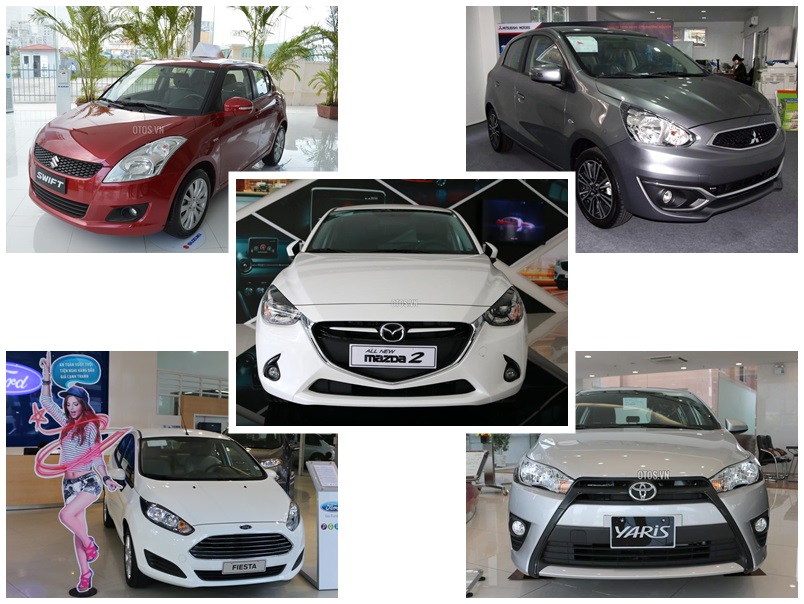 Đồng loạt giảm giá các loại xe ôtô cỡ nhỏ