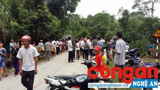 Hiện trường nơi Tiến vứt xác, phi tang sau khi giết người, cướp tài sản