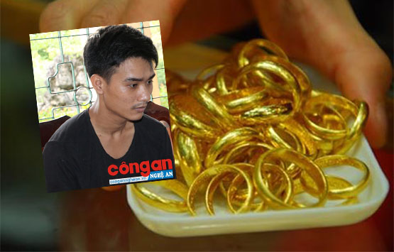 Người làm công trộm 27 chỉ vàng của chủ