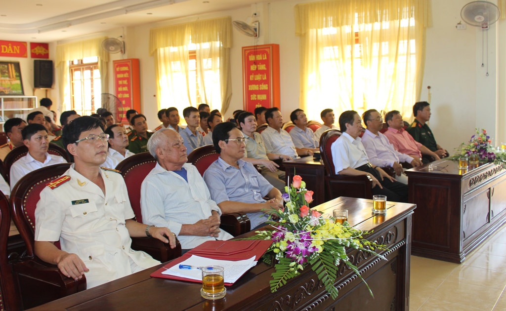 Các đại biểu dự lễ kỉ niệm