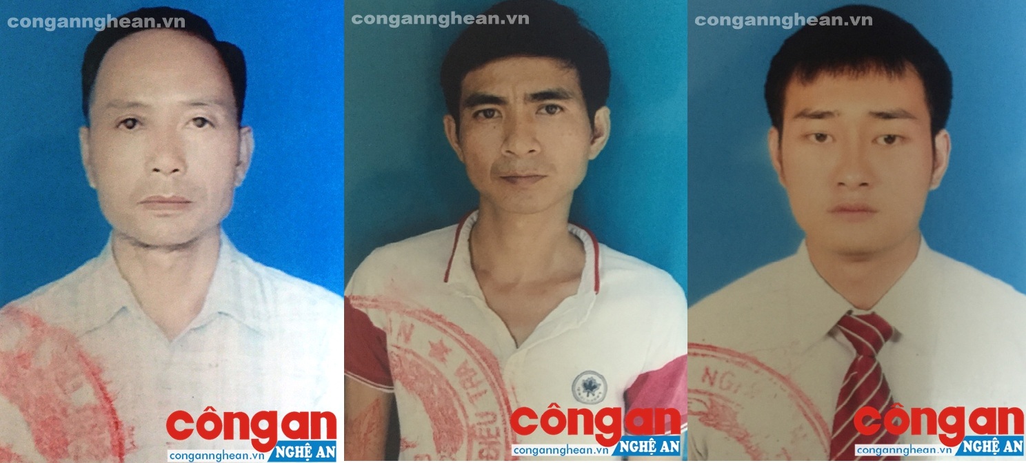 Một số đối tượng trong vụ án.