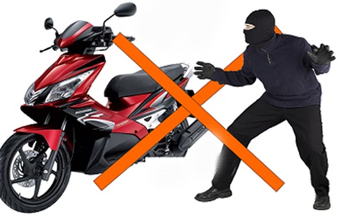Các chiêu chống trộm xe hiệu quả
